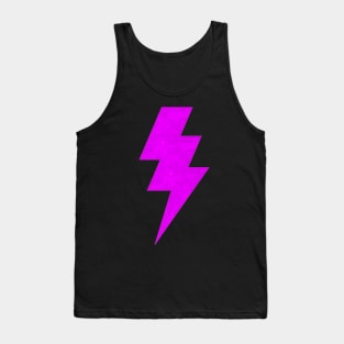 Lightning Bolt magenta Tank Top